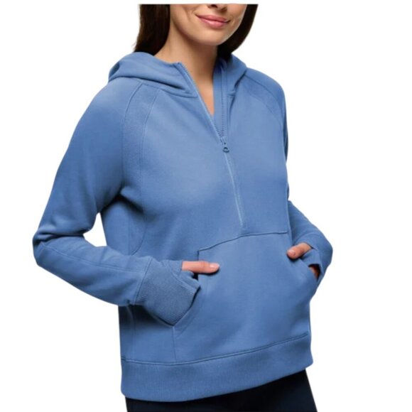 NEW Lole 1/2 Zip Hoodie | Blue - Picture 1 of 7